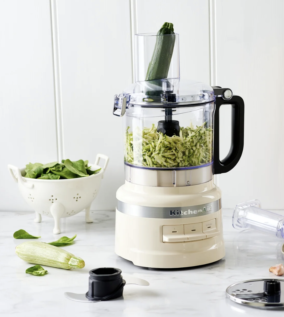 KitchenAid Food Processor in Cream